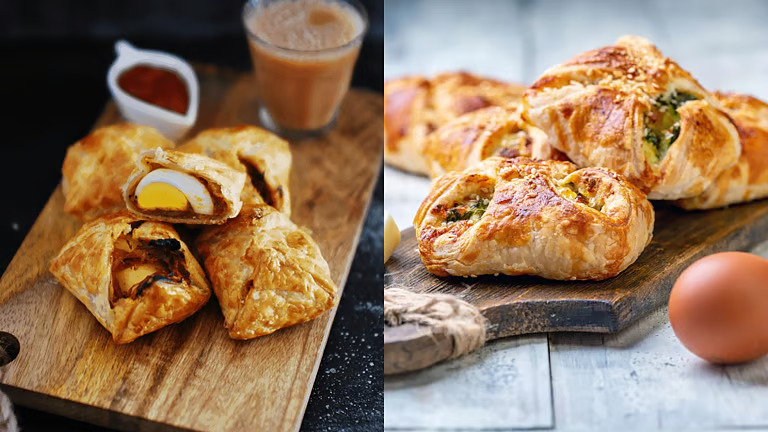 അതെന്താ മുട്ട പഫ്സിൽ പകുതി മുട്ട മാത്രം… സംഗതി സീക്രട്ടാണോ?