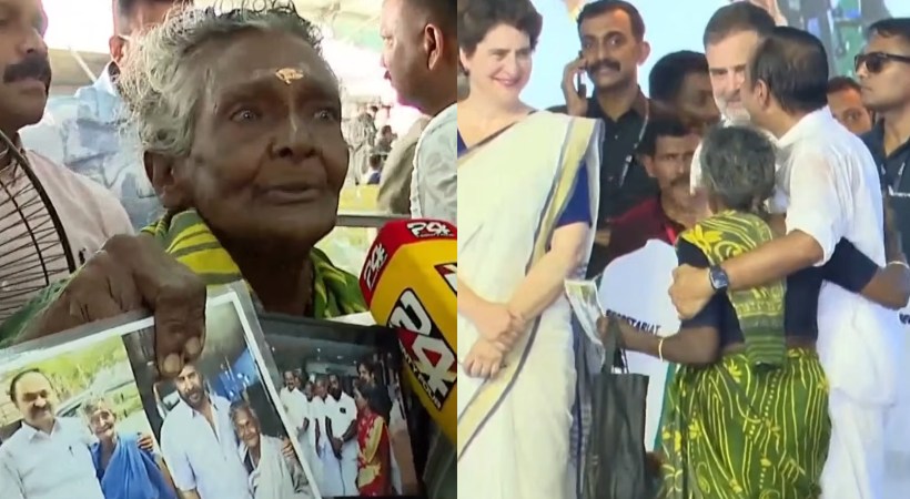‘മകനെ പോലെയല്ല, എന്റെ മകന് തന്നെ’; സത്യപ്രതിജ്ഞാ വേദിയിലെത്തി സതീശനെ പുണര്ന്ന് അമ്മാളു അമ്മ; വൈറല് ചിത്രങ്ങള്ക്ക് പിന്നിലുണ്ട് ഹൃദയസ്പര്ശിയായ ആത്മബന്ധത്തിന്റെ കഥ