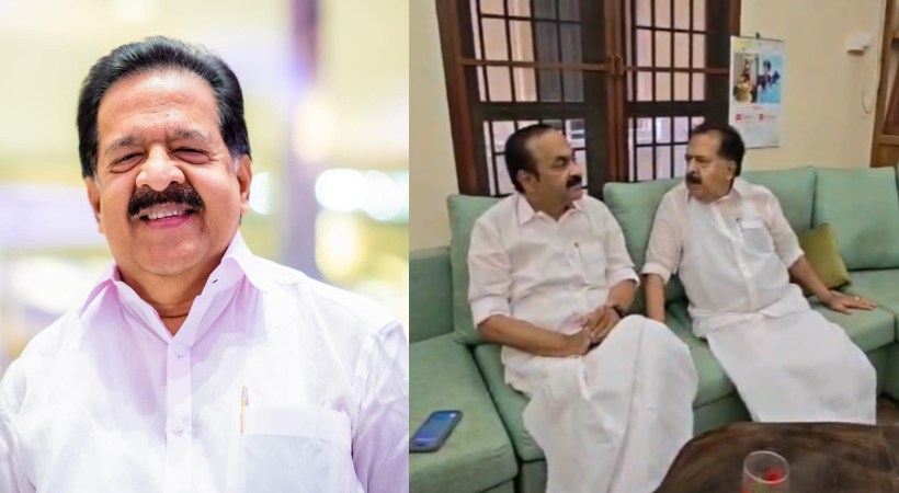 ആര് സിക്ക് ആഭ്യന്തരം; രമേശ് ചെന്നിത്തലയ്ക്ക് ആഭ്യന്തര വകുപ്പ് ഉറപ്പ് നല്കി വി ഡി സതീശന്