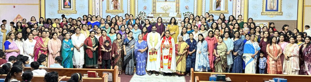 ഹൂസ്റ്റൺ സെന്റ് മേരീസ് ക്നാനായ കത്തോലിക്കാ ഫൊറോന പള്ളിയിൽ മാതൃദിനം സമുചിതമായി ആഘോഷിച്ചു