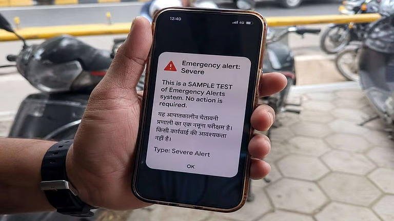 രാജ്യത്ത് അടിയന്തര മുന്നറിയിപ്പ് സംവിധാനം പരീക്ഷിച്ചു; പരിഭ്രാന്തരാകേണ്ടതില്ലെന്ന് അറിയിപ്പ്