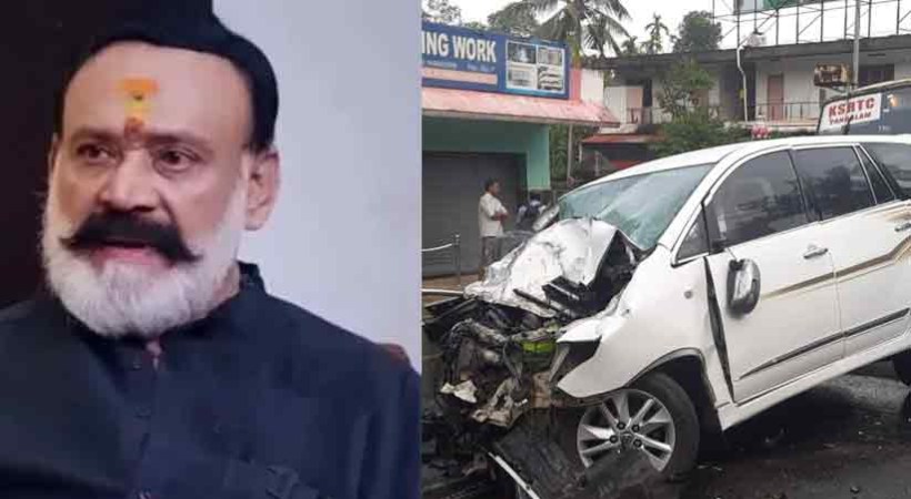 നടന് സന്തോഷ് കെ നായര് വാഹനാപകടത്തില് മരിച്ചു